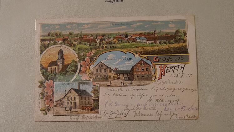 Coburg: Postkarten-Ausstellung im Landratsamt - "Mit Motiven aus Ortschaften des Coburger Landes"