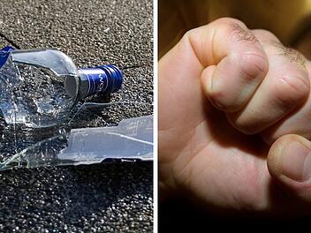 Angetrunkener Randalierer schl&auml;gt Helfer in Ansbach ins Gesicht