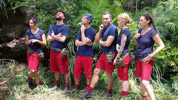 Novum: Sechs Pr&uuml;flinge mussten sich der Dschungelpr&uuml;fung stellen - und erstmals Ariel nicht.