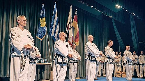 Lehrg&auml;nge verschiedener Gro&szlig;meister standen unter anderem auf dem Programm.