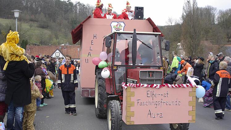 Faschingszug Aura
