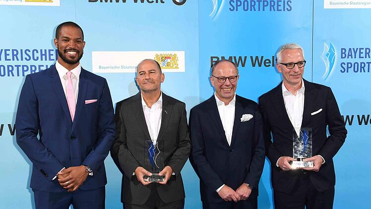 Bei der Verleihung des  Bayerischen Sportpreises Edition sportiva