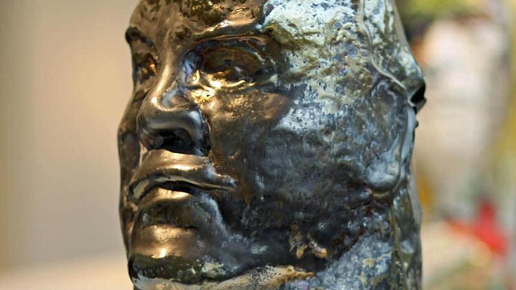 Erwin Eisch: Aus den Variatioen zum Portrait Isidor Gistl, Der Gebrochene, 1977Foto: Jochen Berger