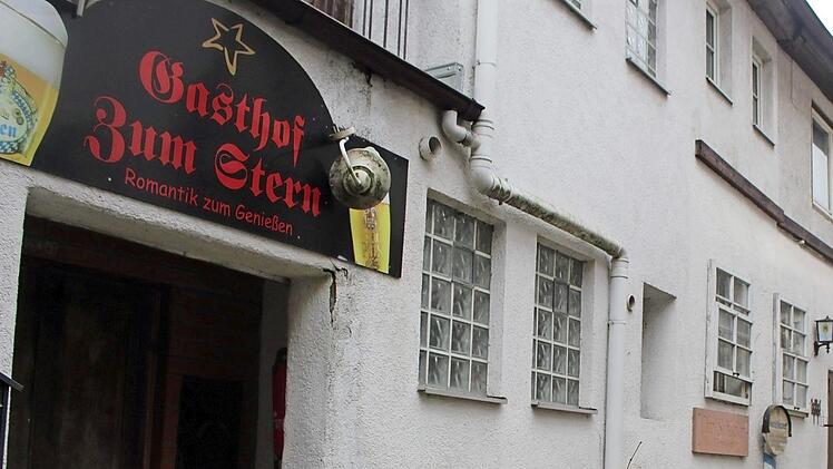 In der sogenannten Sternenwirtsgasse fehlt das historische Schild am Gebäude.
