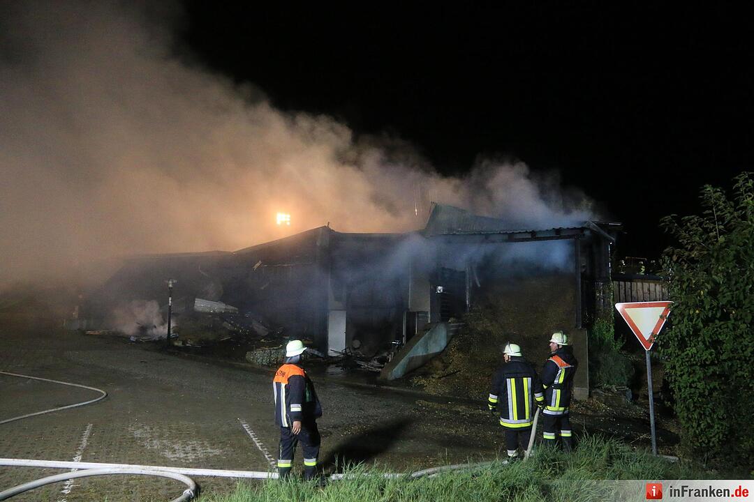 Schwerer Brand in Bad Staffelstein - 500.000 Euro Schaden