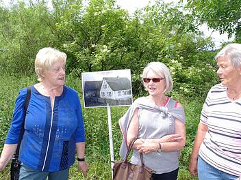 Helga Taronna, Gerda Stirnweiß und Bärbel Withelm trafen sich diesmal direkt im ehemaligen Werberg, obwohl sie alle drei Monate ihr eigenes persönliches Werberger Treffen in Aschaffenburg halten. Fotos: Stephanie Elm