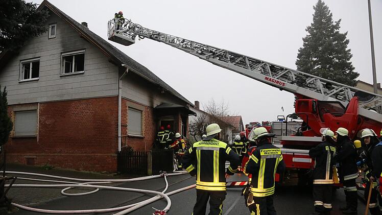 Feuer in der Bayernstraße in CoburgFoto: News5