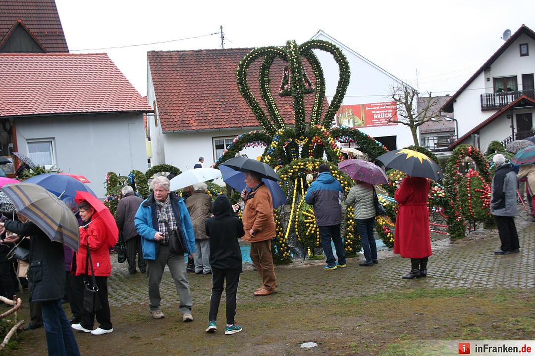 Osterbrunnen in der Fränkischen Schweiz