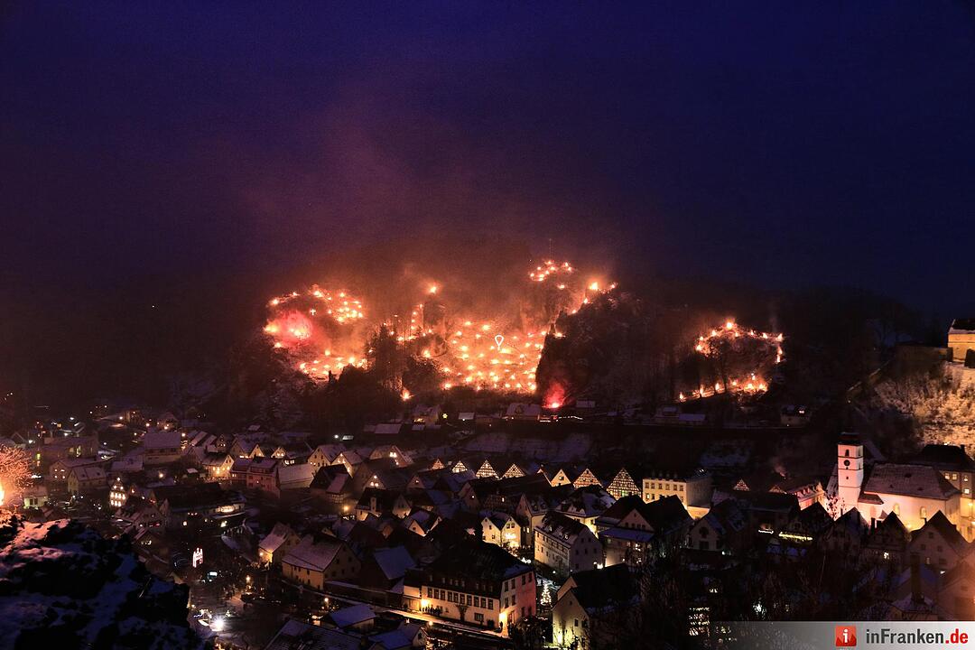 Lichterfest in Pottenstein