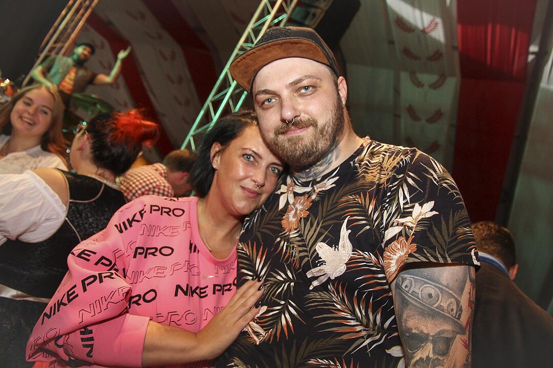 Für Partystimmung sorgten die "Stoapfälzer Spitzbuam"