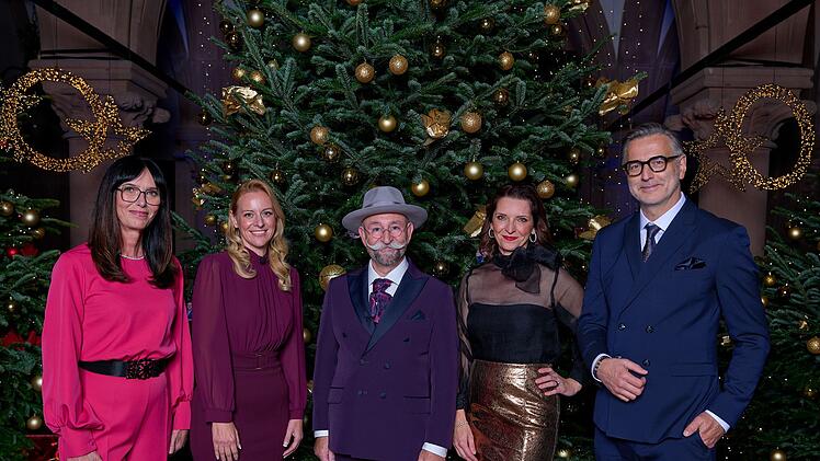 Freuen sich auf das Weihnachts-Special, von links: Dr. Heide Rezepa-Zabel, Horst Lichter, Wendela Horz, Annika Raßbach und Detlev Kümmel.