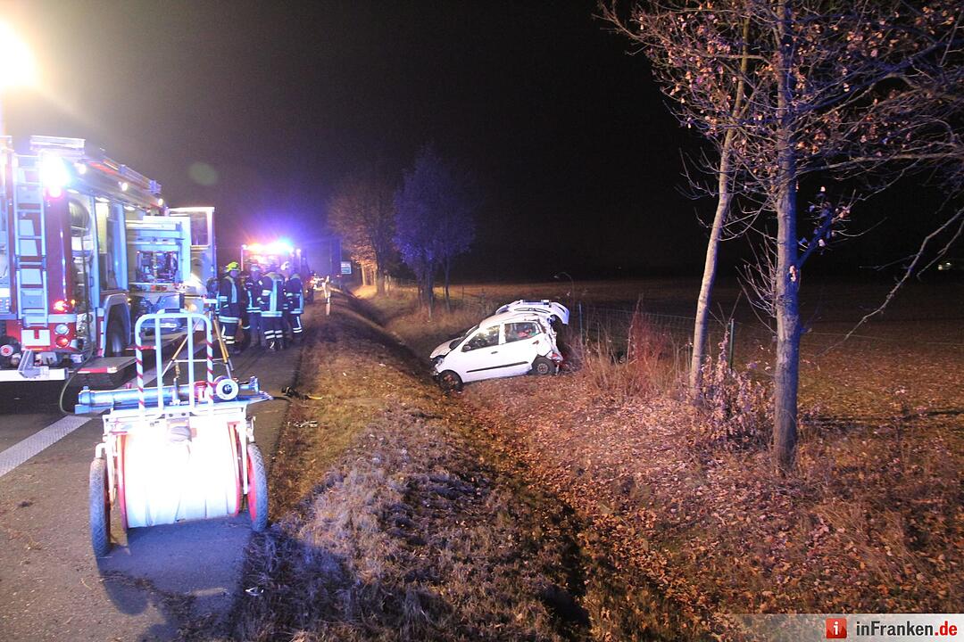 Schwerer Unfall auf A73 bei Eggolsheim