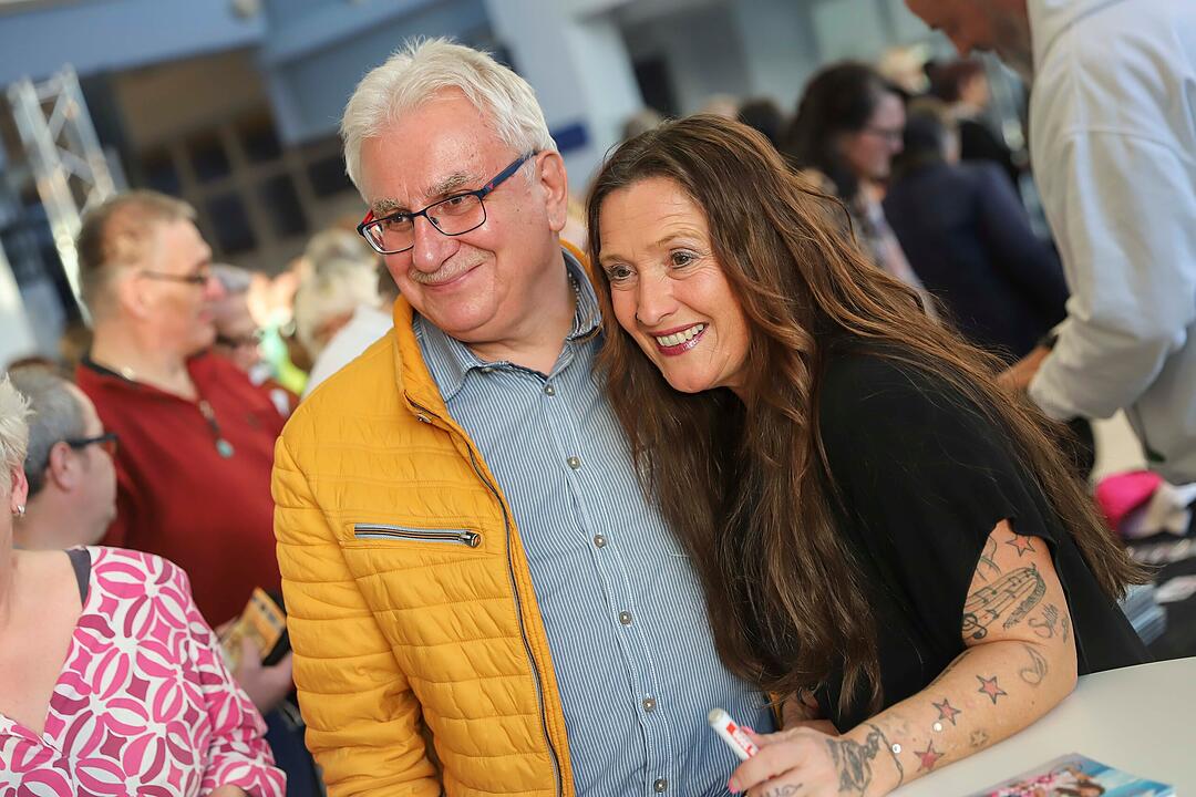 Das erfolgreichste Schlager-Duo Europas war in Kulmbach zu Gast.