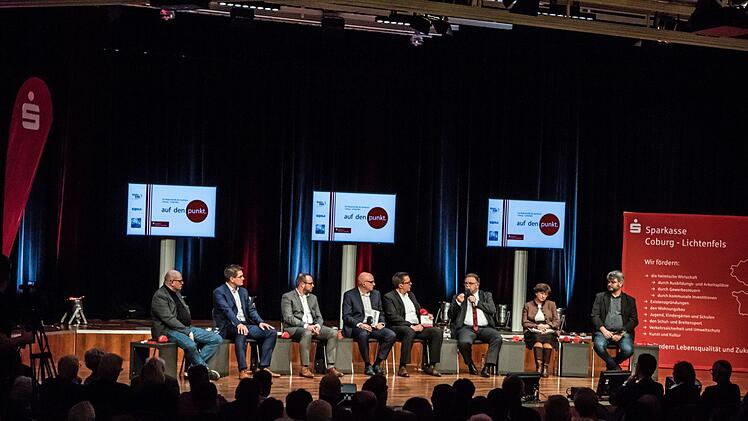 Impressionen vom Coburger Regionentalk zur Landratswahl im KongresshausFoto: Jochen Berger