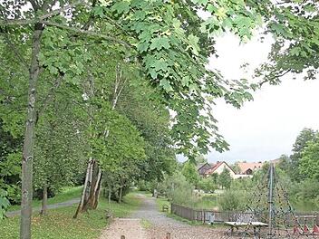 Im Bereich Peuntwiese könnte das Untersteinacher Wasserfest durchgeführt werden. Zunächst soll abgeklärt werden, ob örtliche Vereine an der Ausrichtung interessiert sind. Foto: BR-Archiv