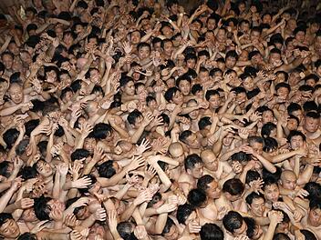 Letztes &laquo;Naked Man Festival&raquo; in Japan