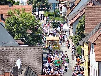 Die Bischberger verstehen es zu feiern! Im Jahr 2013 feierte die Gemeinde ein großes Fest. Bischberg wurde 1000 Jahre alt.  Fotos: Gemeinde Bischberg