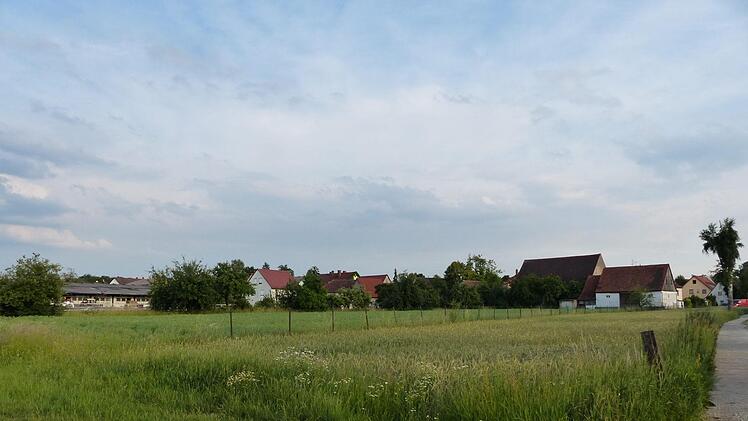 Das Ackerland am Birkenweg in Igelsdorf wird der Standort des neuen Kindergartens. Pauline Lindner