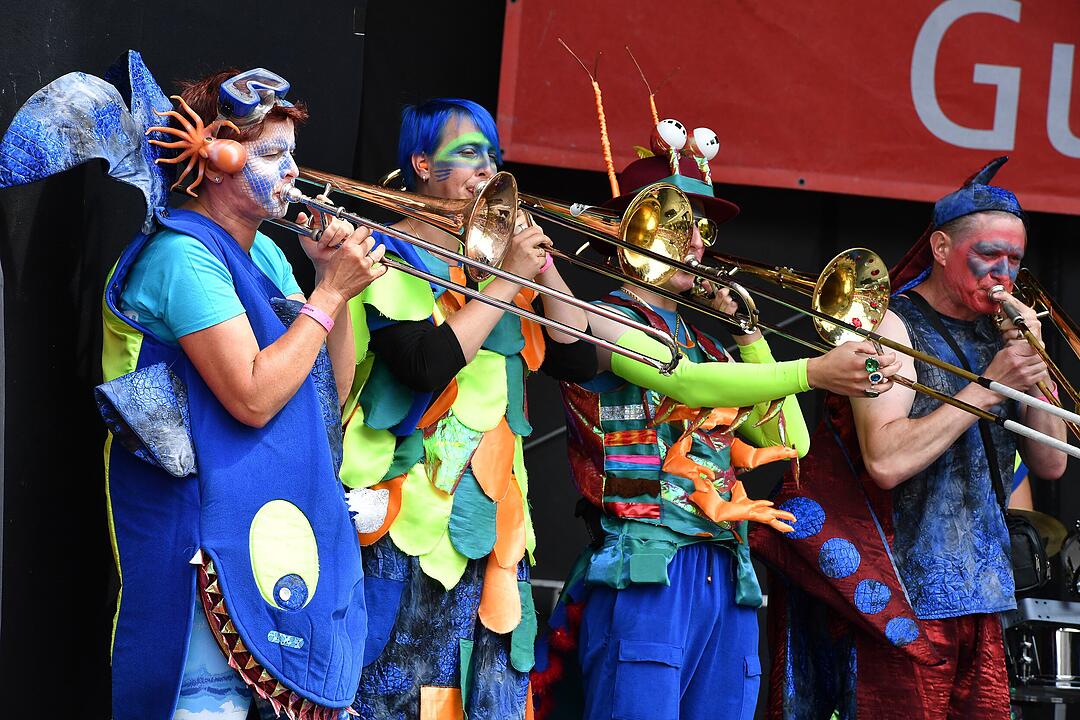 Umzug beim Samba-Festival in Coburg