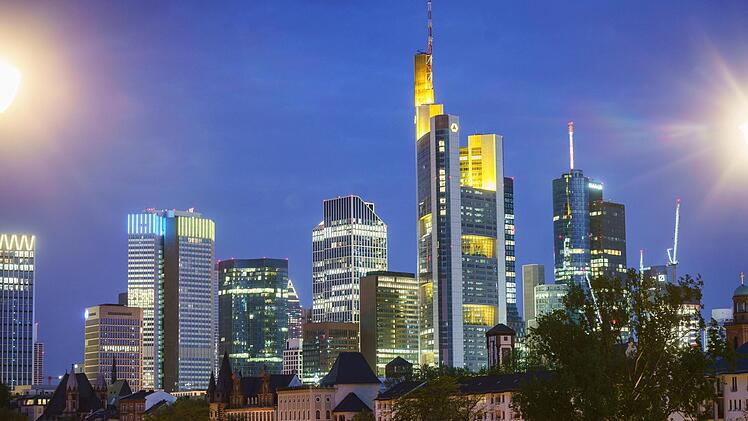 Frankfurter Skyline Foto: Frank Rumpenhorst/dpa/