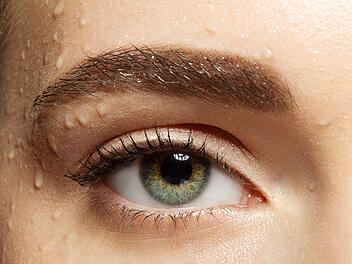 Augen, Schwitzen