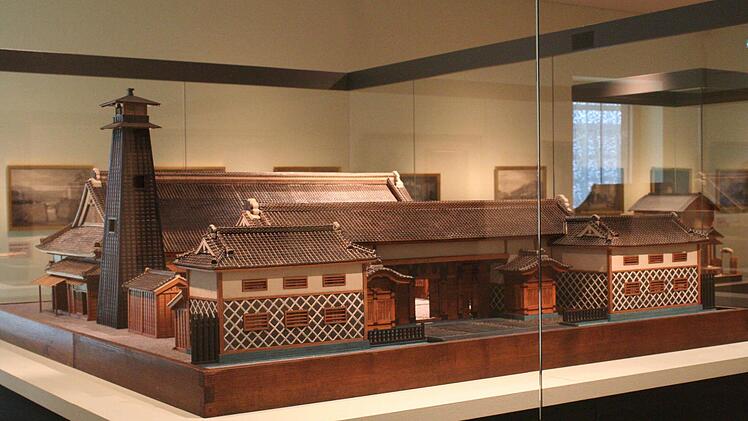 Modell eines Palastes. Foto: Sabine Paulus