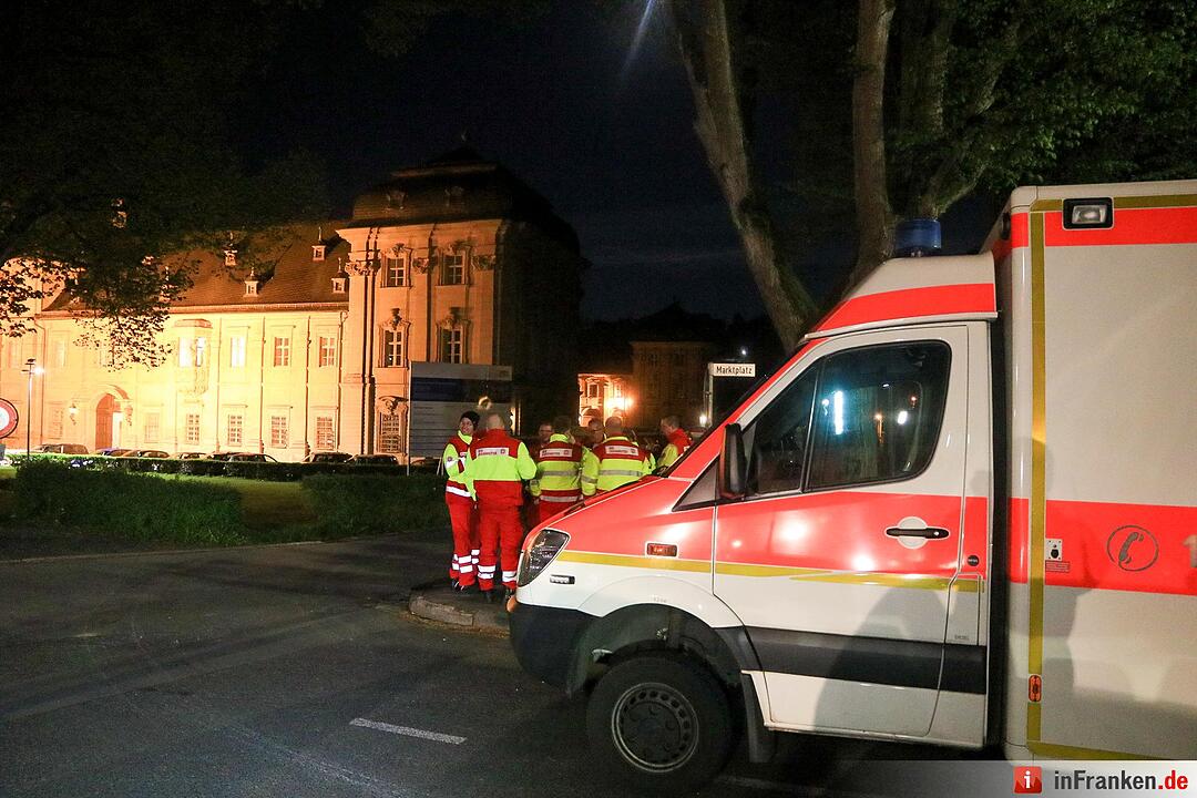 Großeinsatz: Aufstand in Justizvollzugsanstalt in Ebrach