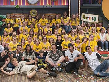 Tigerenten Club: Sch&uuml;lerinnen aus Volkach spielen mit