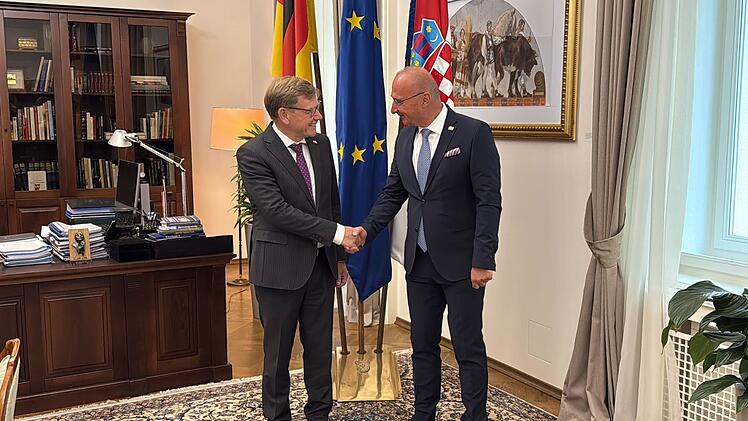 Außenminister Wadephul in Zagreb