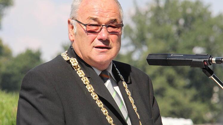 Bürgermeister Dieter Adam.