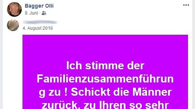 Beitr&auml;ge wie diese postete Oliver Fell auf Facebook. Screenshot: Ulrike M&uuml;ller