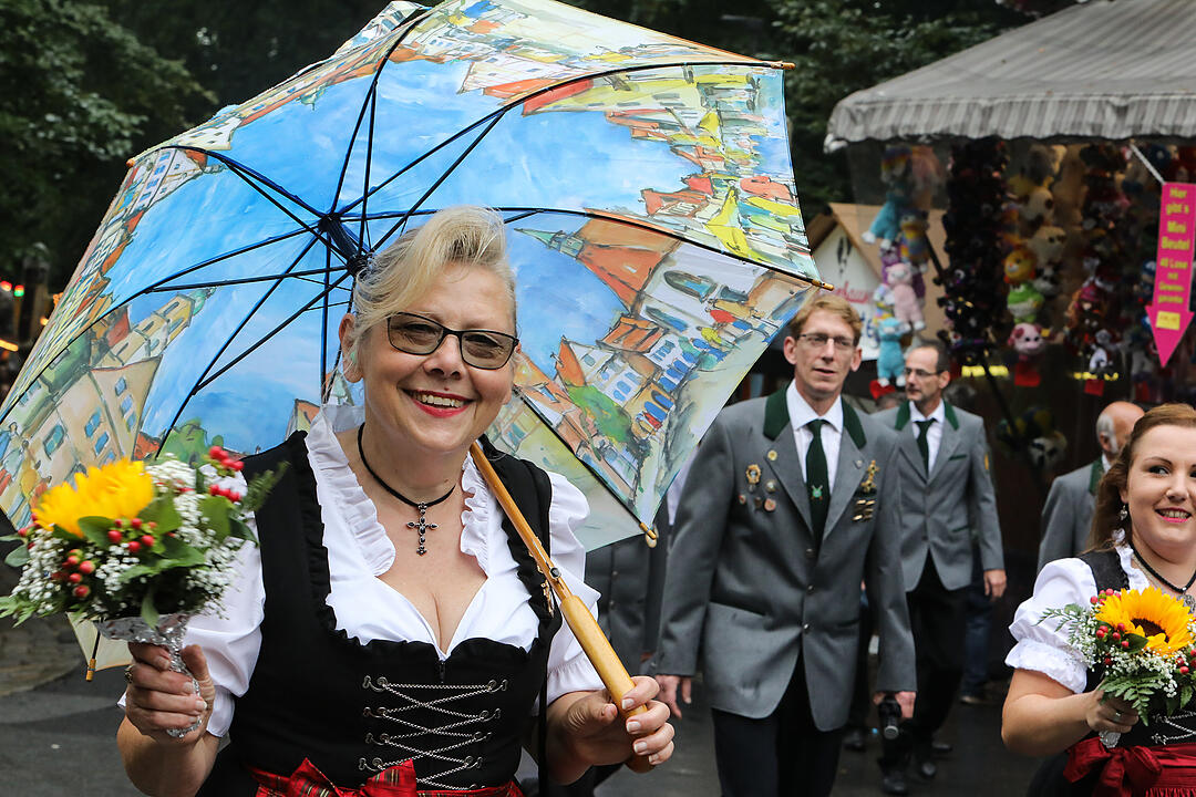 Forchheim; Annafestumzug; Annafeststimmung; Foto: Barbara Herbst