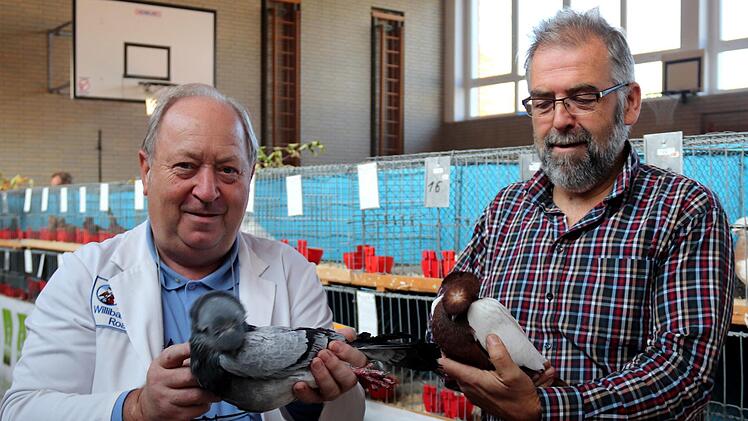 Links der Gutachter Willibald Roauer, rechts Vorsitzender Johannes Weiß   Foto: Johanna Blum