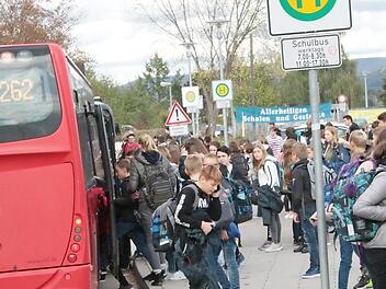 Die Aufwendungen für den Schulbusverkehr im Landkreis Forchheim steigen um 310 000 Euro.  Foto: Josef Hofbauer