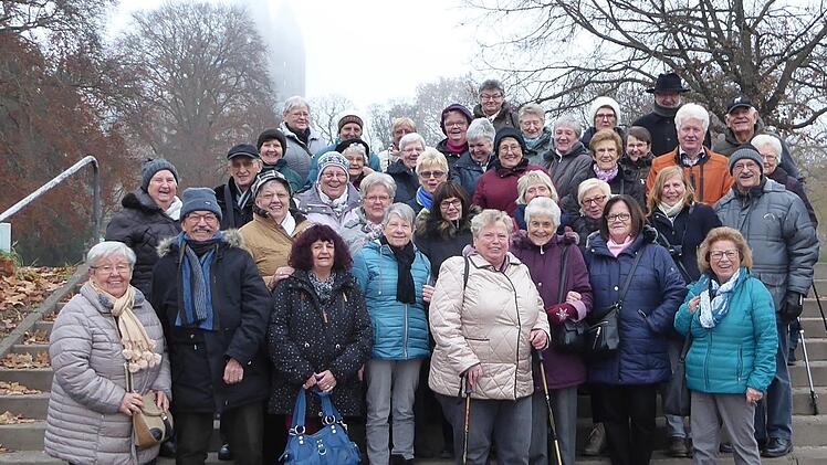 Die Reisegruppe des katholischen Senioren-Forums Dekanat Hammelburg verbrachte besinnliche Tage in der Pfalz. Foto: Carmen Ruppel