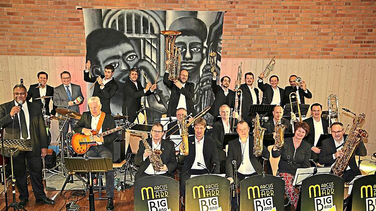 Die Marcus Marr Bigband begeistert bei jedem Konzert mit einem neuen Programm. Marcus Marr.