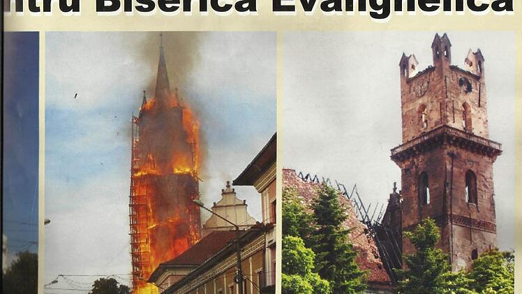 Die brennende Kirche von BistritzRepro: Malbrich