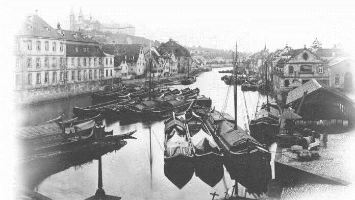 Der alte Bamberger Handelshafen Quelle: Archiv Weyermann