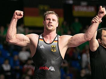 82 Kilo reine Muskelmasse: Hannes Wagner gewann bei der Europameisterschaft in Rom völlig verdient den Kampf um die Bronzemedaille. Foto: imago(Kadir Caliskan