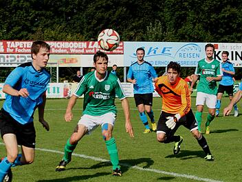 0:0 endete das Heimspiel des FC Sand gegen den ASV Rimpar. Foto: Günther Geiling