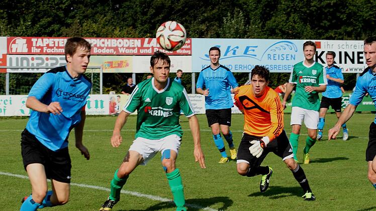 0:0 endete das Heimspiel des FC Sand gegen den ASV Rimpar. Foto: Günther Geiling