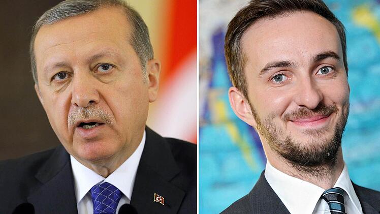 Erdogan versus Böhmermann Foto: epa/dpa