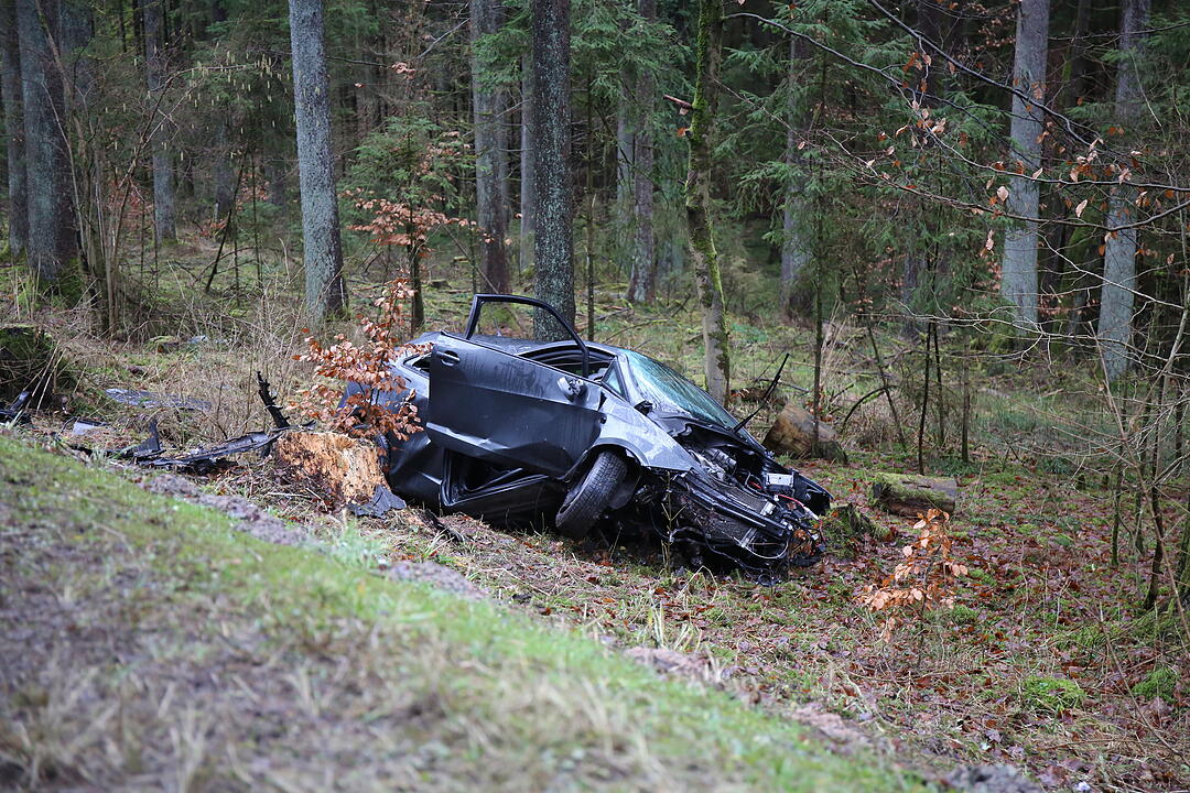 Tödlicher Unfall auf B85