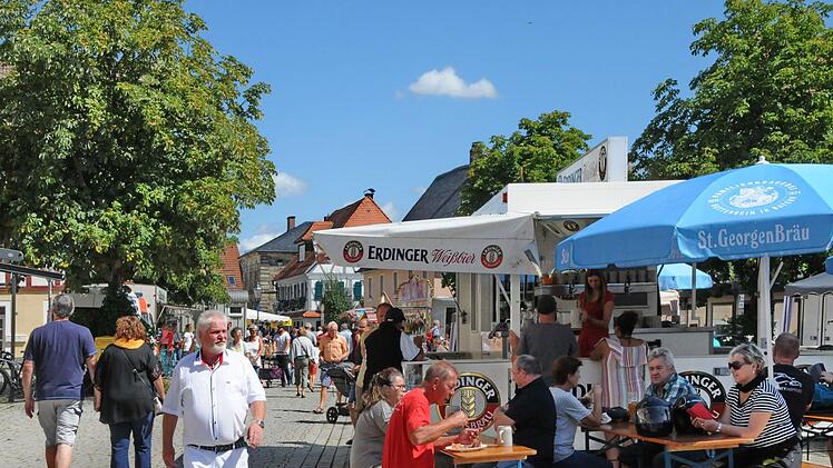 Auf dem Altstadtfest in Ebermannstadt Foto: Karl Heinz Wirth
