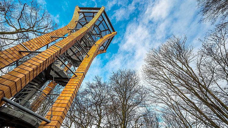 Aussichtsturm, Zabelstein, Steigerwald
