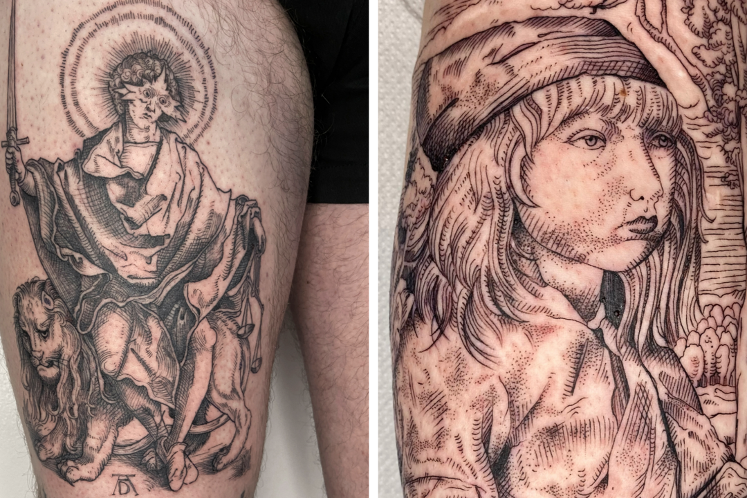 Ausstellung in Nürnberg: Albrecht Dürer als Tattoo