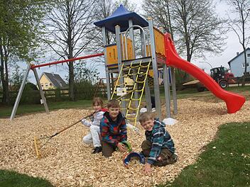 Bei einer Umfrage unter Jugendlichen in der Gemeinde, kam unter anderem der Wunsch, aus drei Spielplätzen in Oerlenbach lieber einen guten großen anzulegen.Foto: Archiv Stefan Geiger