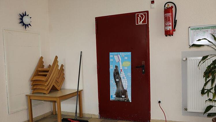 Die Schäden in der Merkendorfer Kita St. Martin sind enorm.Foto: Barbara Herbst