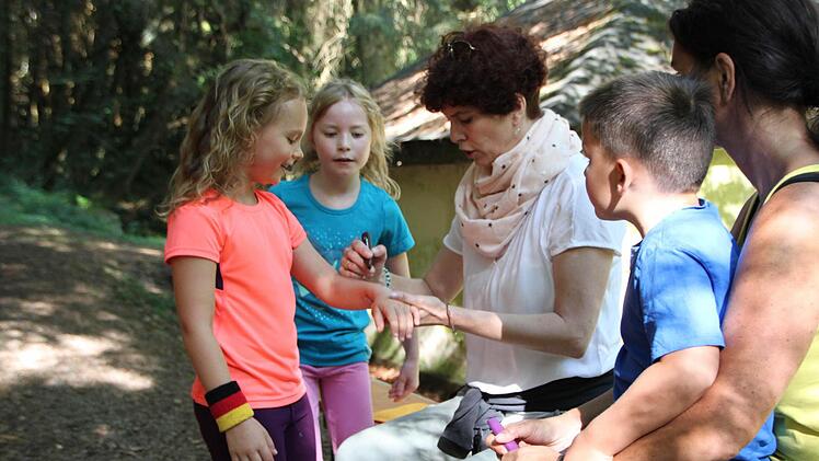 Für jede Runde gibt's einen Stempel. Foto: Ulrike Müller