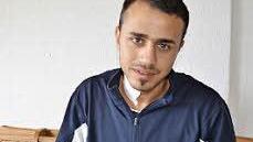 Abdul lebt seit zwei Monaten in der Stangenrother Unterkunft. Sogar in den Ferien lernt der 20-Jährige Deutsch. Foto. Kathrin Kupka-Hahn